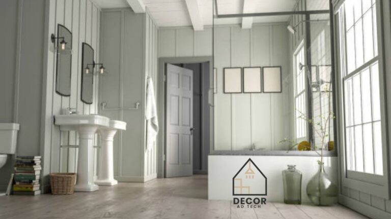 Board and Batten Bathroom Wall