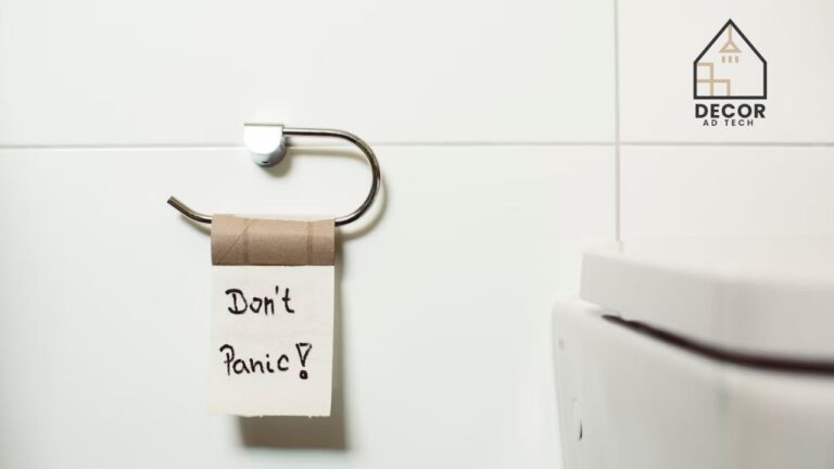 Printable 'Do Not Use Bathroom' Sign - Orange & Blue